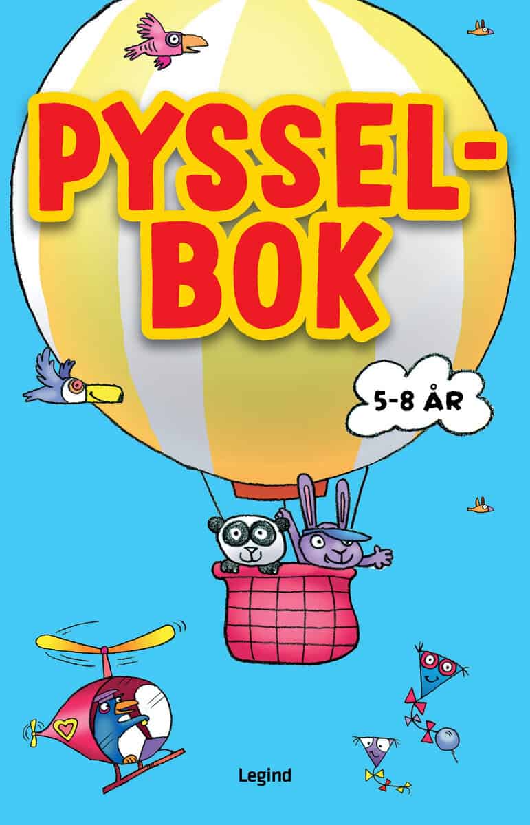 PYSSELBOK : 5-8 ÅR : 5-8 år