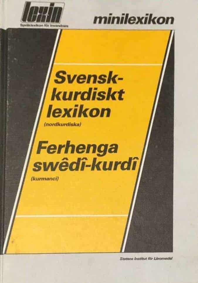 R Silan : Svenskt-kurdiskt lexikon (nordkurdiska), Ferhenga Swedi-kurdi