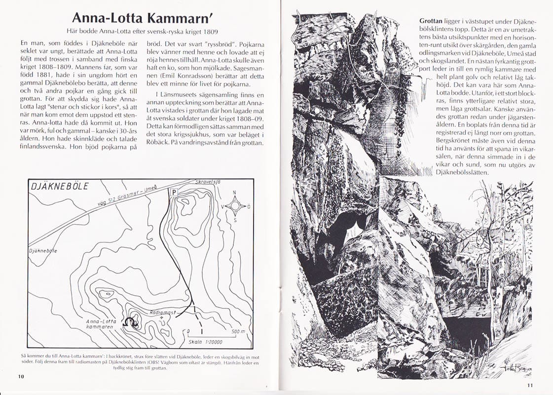 Rabbe Sjöberg : Grottor i Umeå