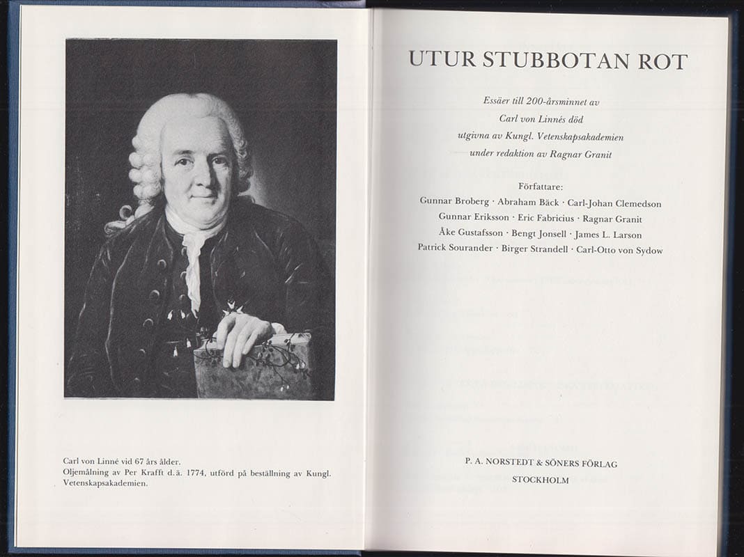 Ragnar Granit : Utur stubbotan rot