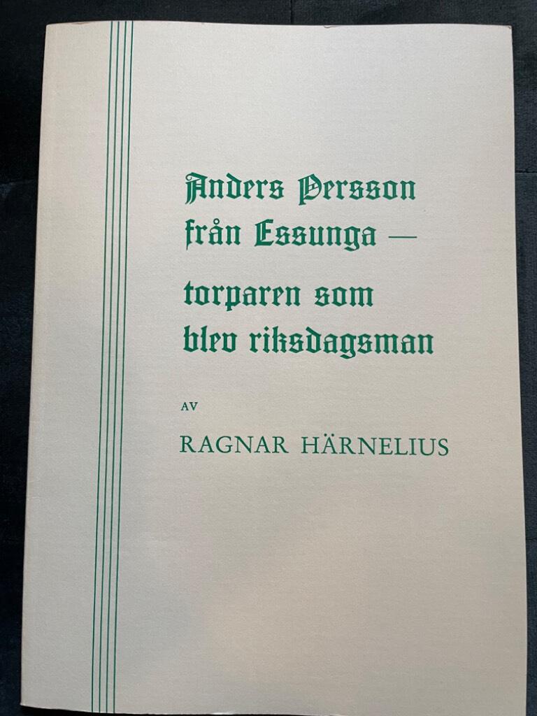 Ragnar Härnelius : Anders Persson från Essunga