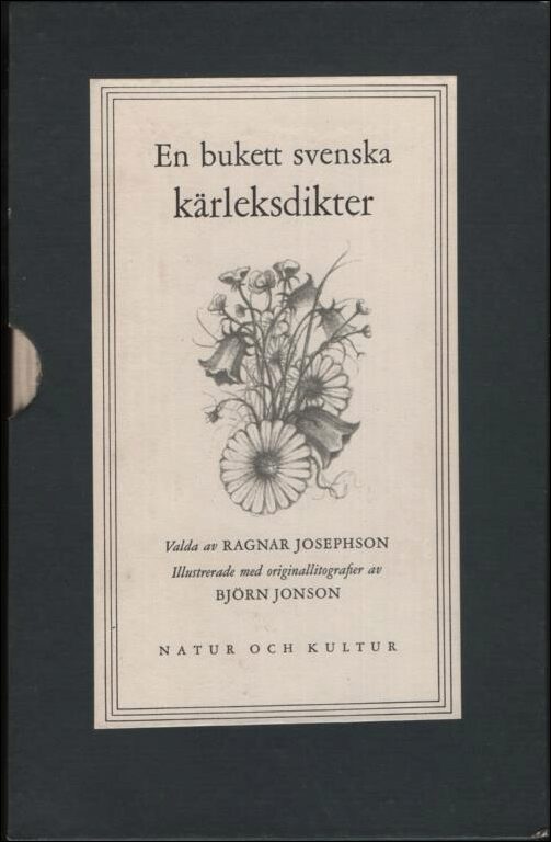 Ragnar Josephson : En bukett svenska kärleksdikter