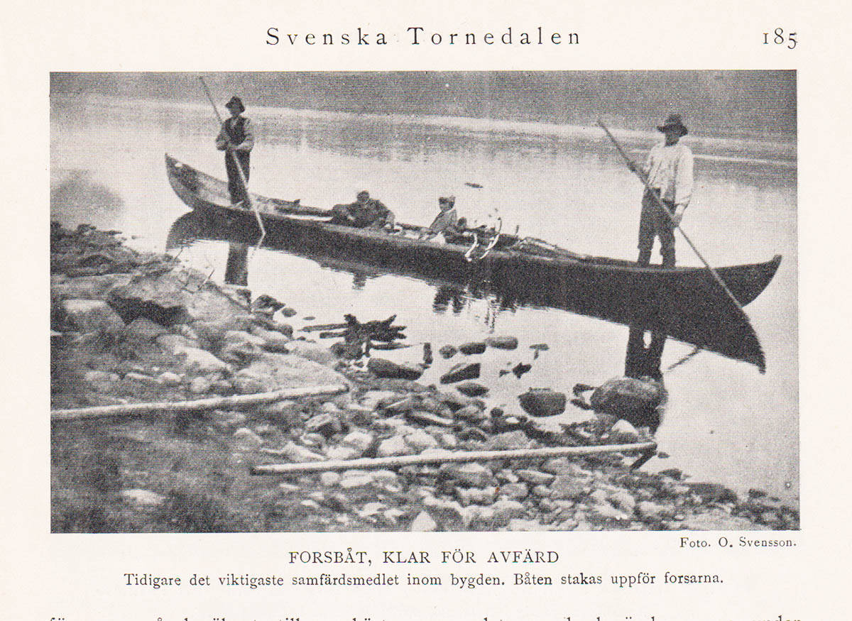 Ragnar Sahlström : Svenska Tornedalen. Sveriges finskspråkliga gränsbygd. Natur, bebyggelse och näringsliv