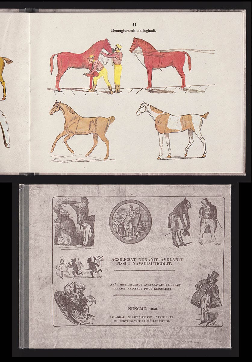 Rasmus Bertelsen : Agsiligsat Nunanit Avdlanit Pissut Navsuiautigdlit. Billeder fra andre lande med forklaringer