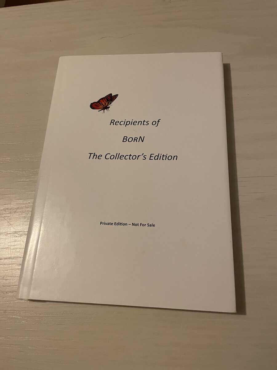 Recipients of BorN the collector's edition