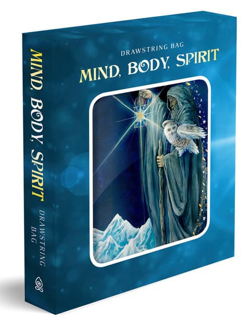 Red Feather : Star Tarot Drawstring Bag