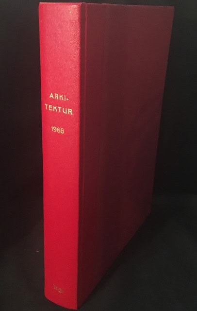 , Redaktion: Ahnborg, Erik : Arkitektur 68 årgången