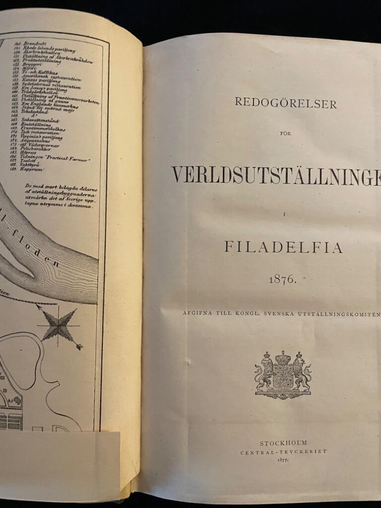 Redogörelser för verldsutställningen i Filadelfia 1876