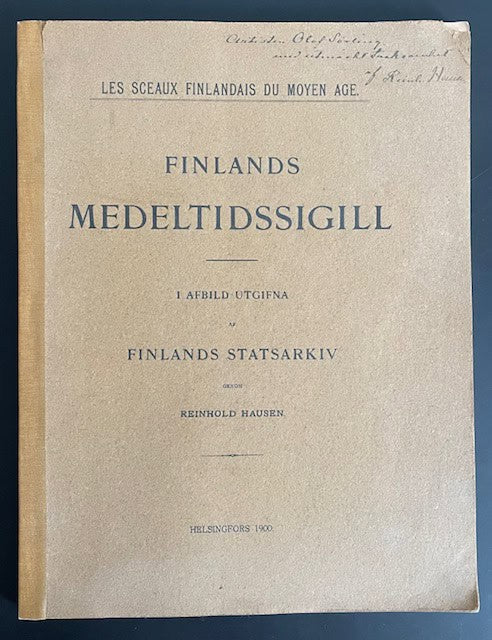 Reinhold. Hausen : Finlands medeltidssigill