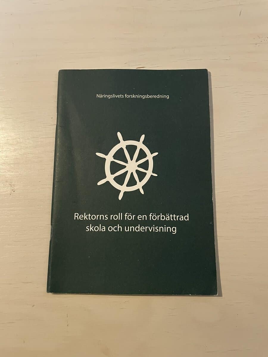 Rektorns roll för en förbättrad skola och undervisning