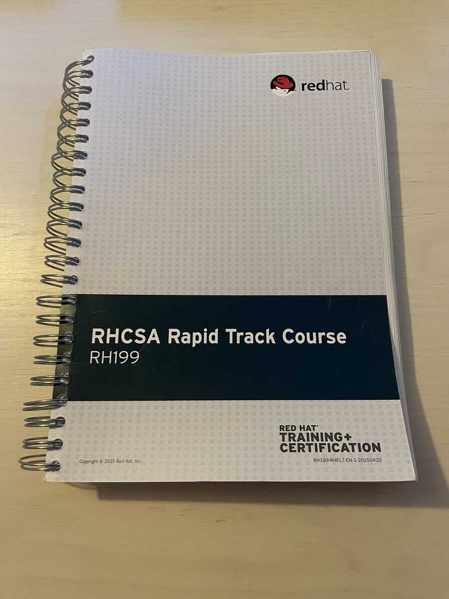 RHCSA Rapid Track Course - RH199