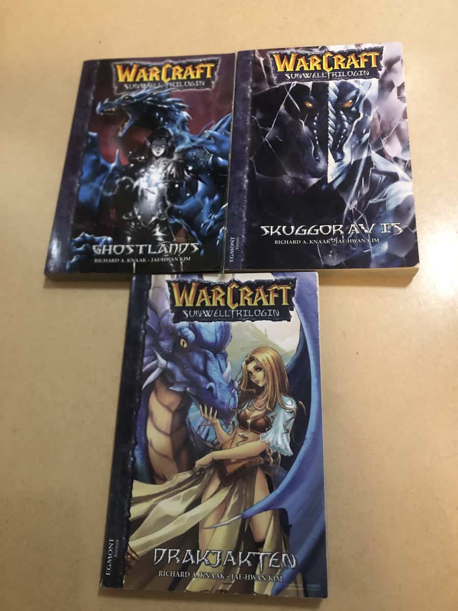 Richard A Knaak : Warcraft Sunwelltrilogin - Drakjakten - Skuggor av is - Ghostlands