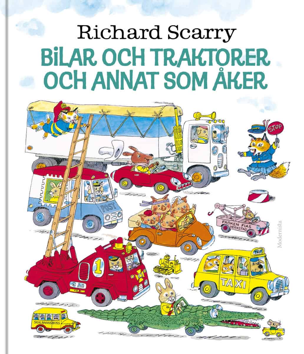 Richard Scarry : Bilar och traktorer och annat som åker