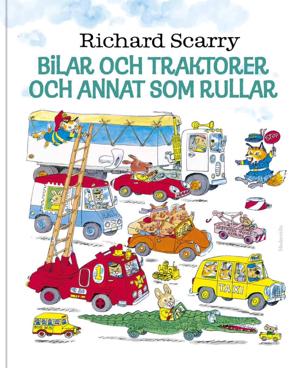 Richard Scarry : Bilar och traktorer och annat som rullar