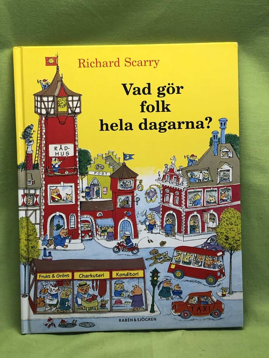 Richard Scarry : Vad gör folk hela dagarna?
