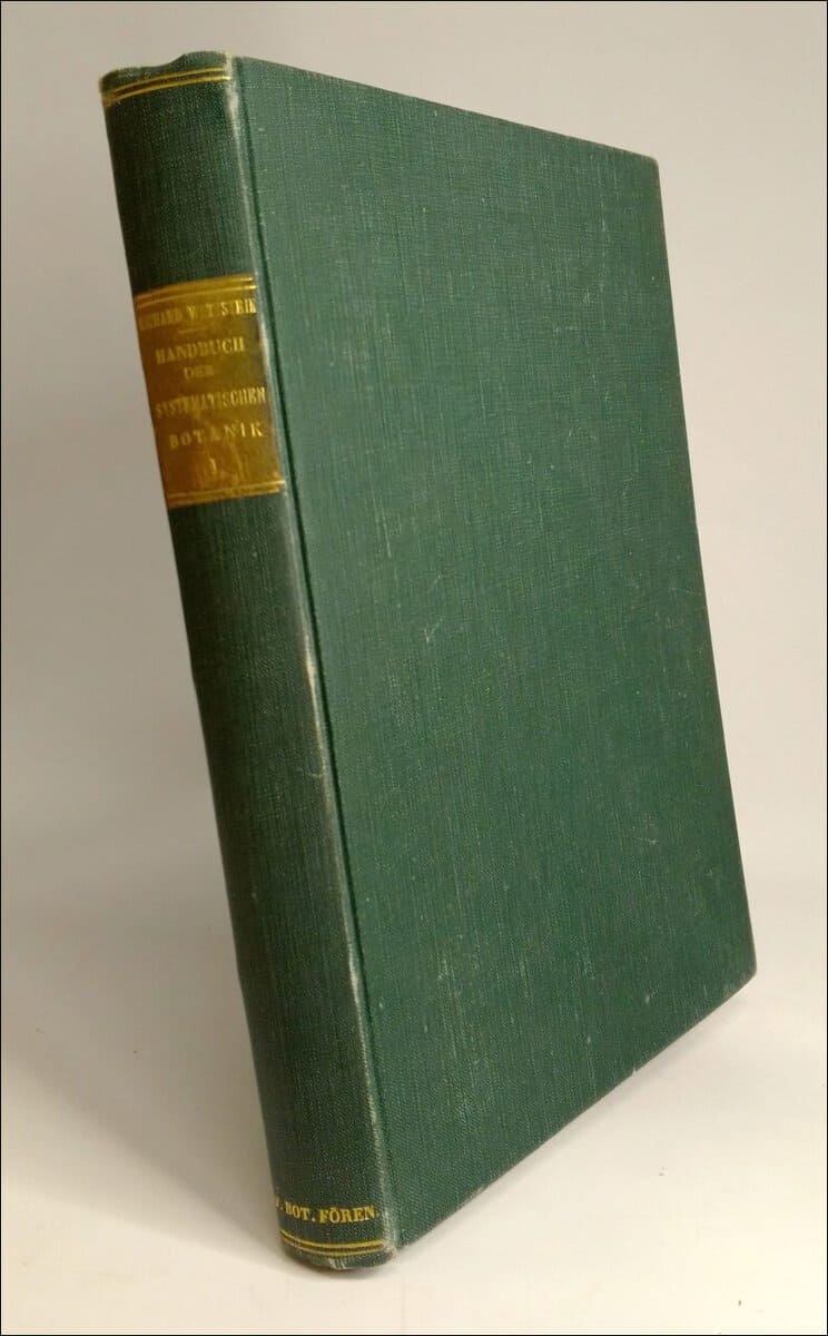 Richard Wettstein : Handbuch der systematischen botanik