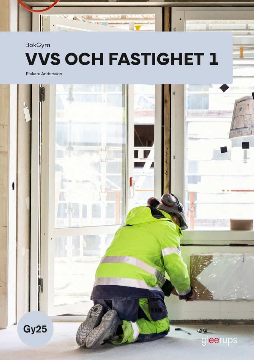 Rickard Andersson : BokGym VVS och fastighet 1, bok, Gy25