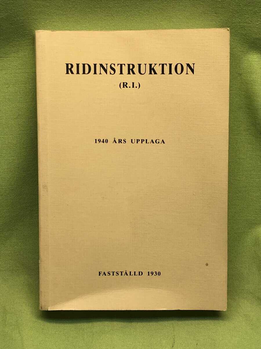 Ridinstruktion