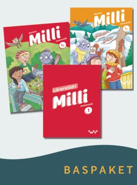 Ristamäki, Anita ; Häkkinen, Kaija ; Kaleva, Terhi ; Similä, Marjo ; Sohlman, Liisa | MILLI 1 BASPAKET : Bok och Lärarstöd+