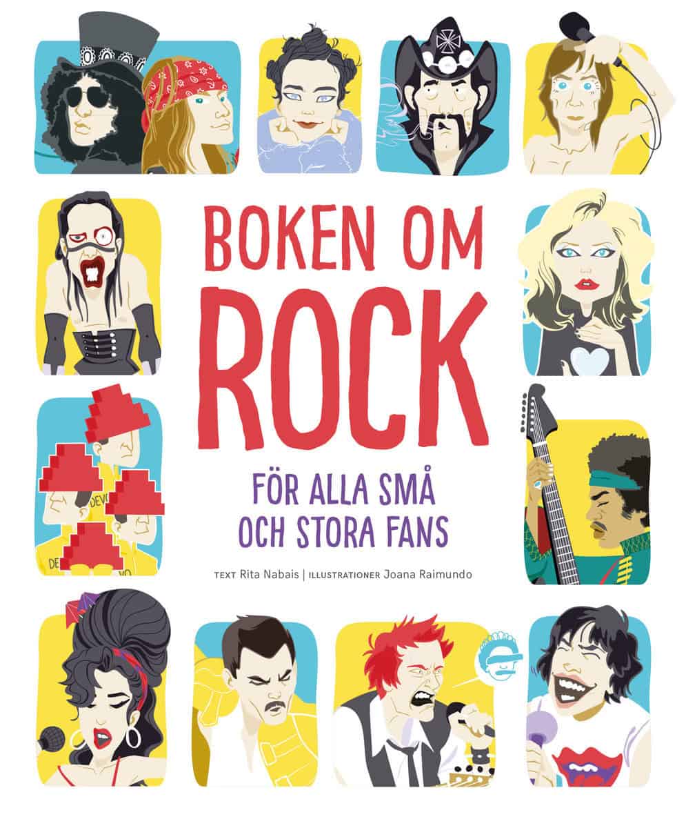 Rita Nabais : Boken om rock : för alla små och stora fans