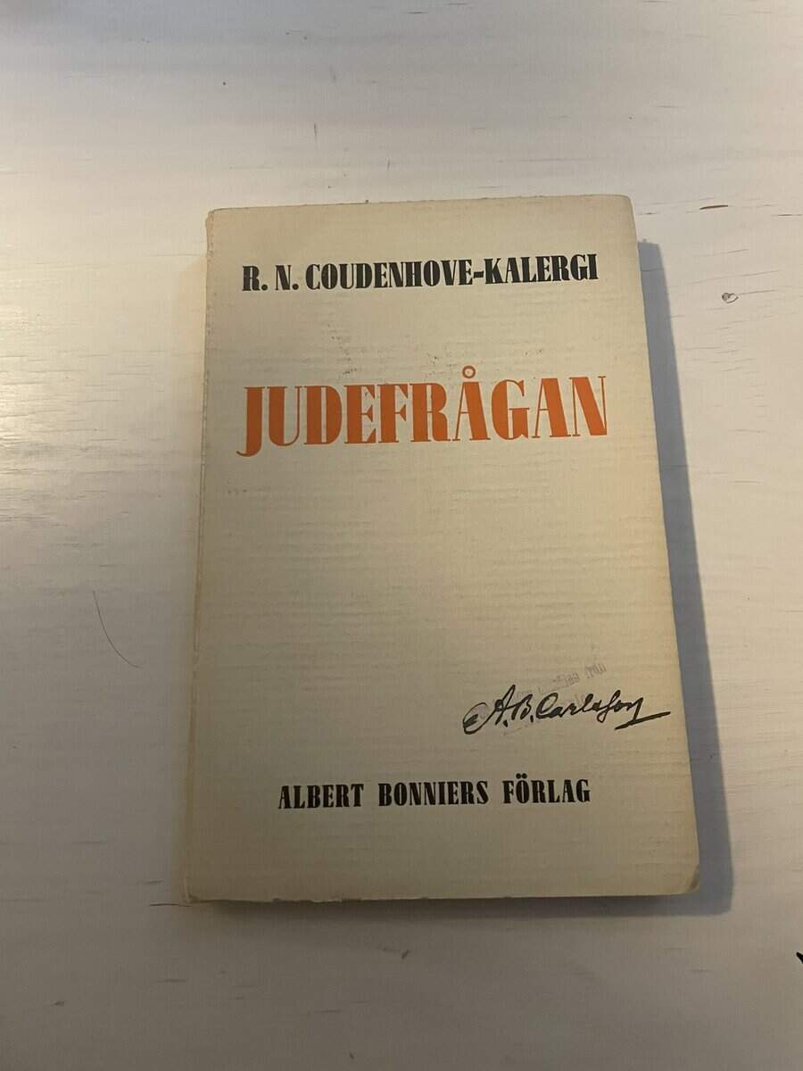 R.N. Coudenhove-Kalergi : Judefrågan