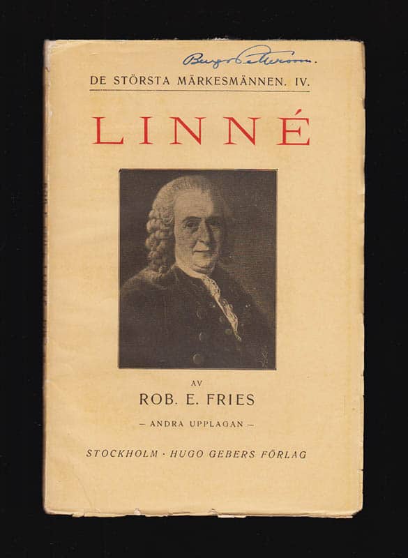 Rob. E. Fries : Linné