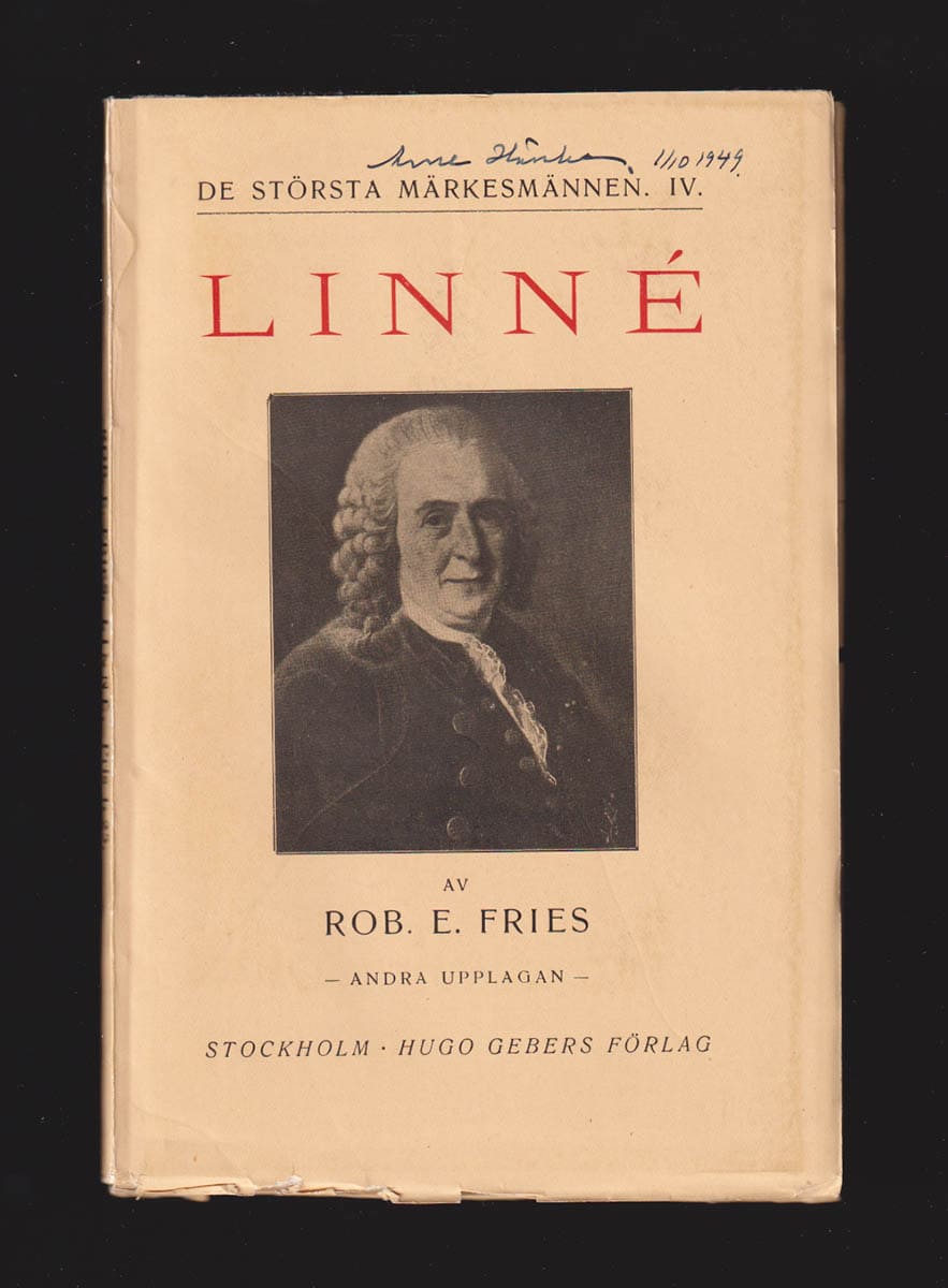 Rob. E. Fries : Linné