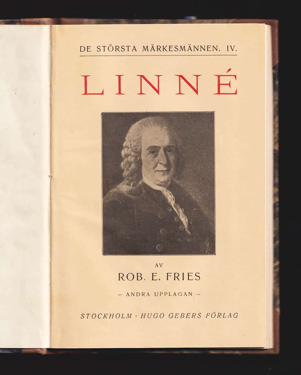Rob. E. Fries : Linné