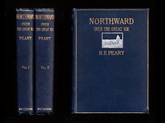 Robert E. Peary : Northward over the 'Great Ice'. Vol. I-II. A Narrative of Life and Work along the Shores and upon the Interior Ice-Cap of Northern Greenland in the Years 1886 and 1891-1897