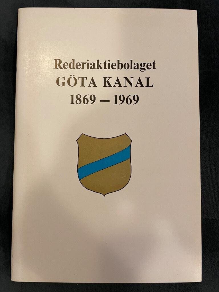 Robert Eldh : Rederiaktiebolaget Göta kanal 1869-1969