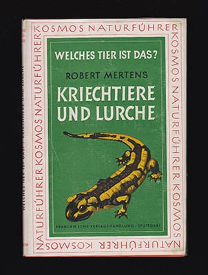 Robert Mertens : Welches Tier ist das?. Kriechtiere und Lurche