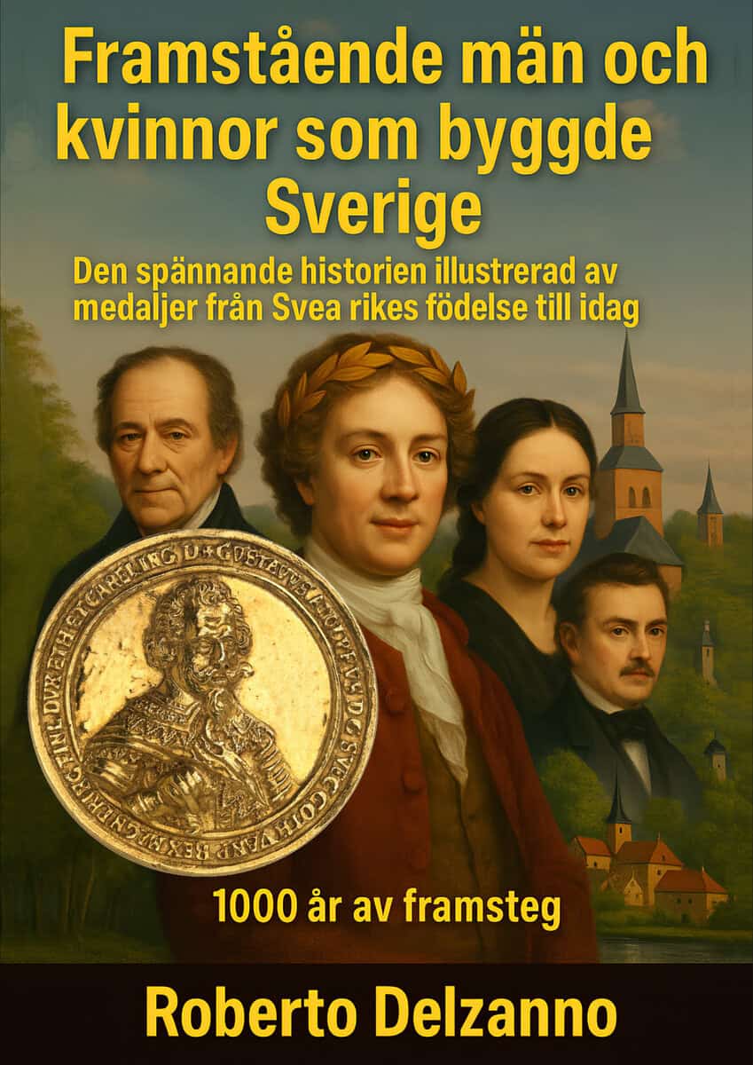 Roberto Delzanno : Framstående män och kvinnor som byggde Sverige : Sveriges historia illustrerad av medaljer
