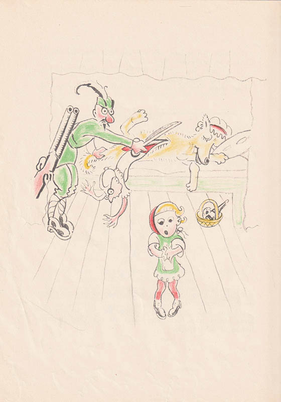 Rödluvan (Bröderna Grimm)