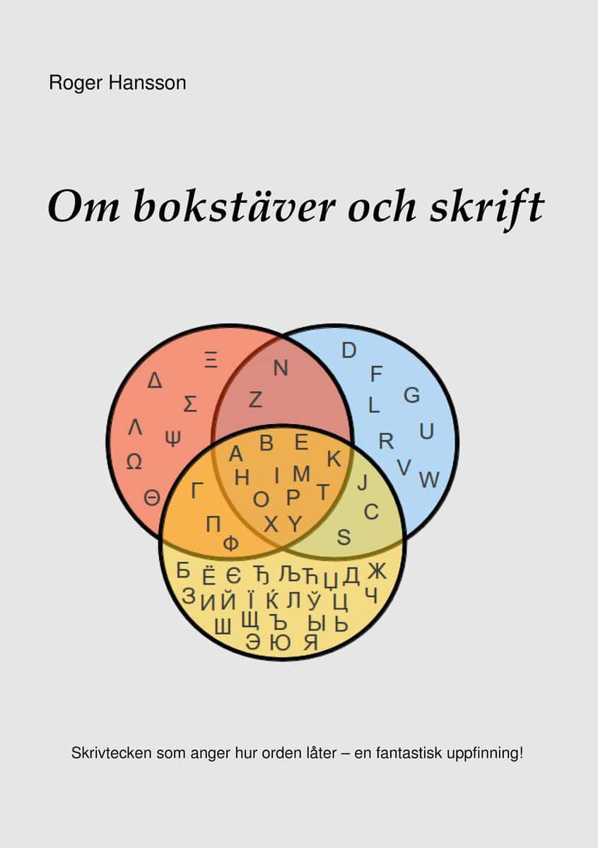 Roger Hansson : Om bokstäver och skrift