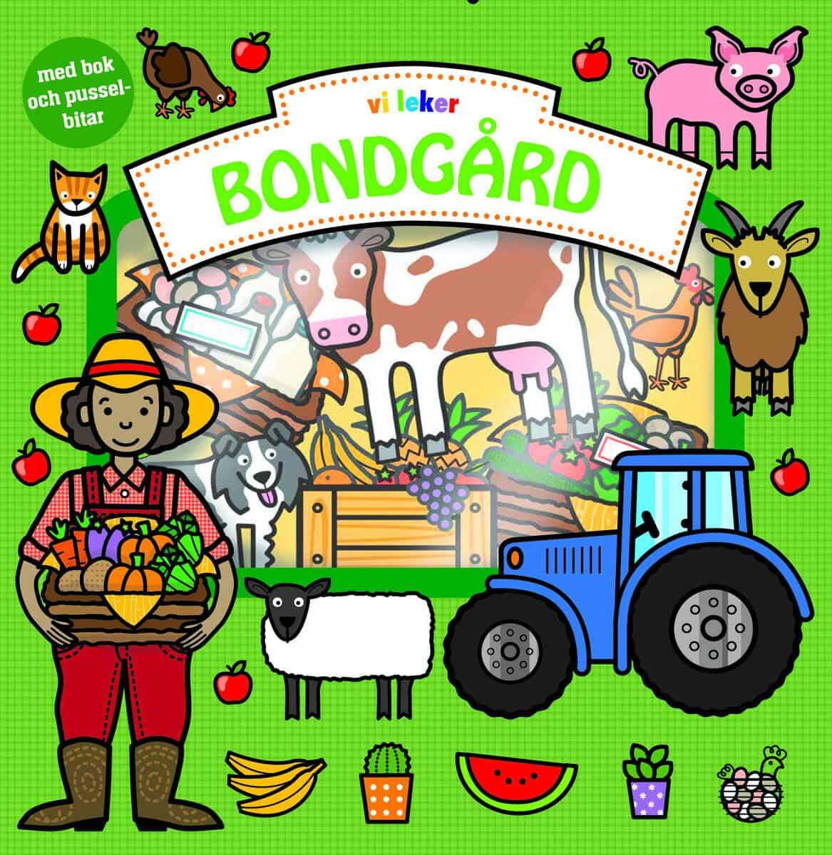 Roger Priddy : Vi leker bondgård - med pusselbitar