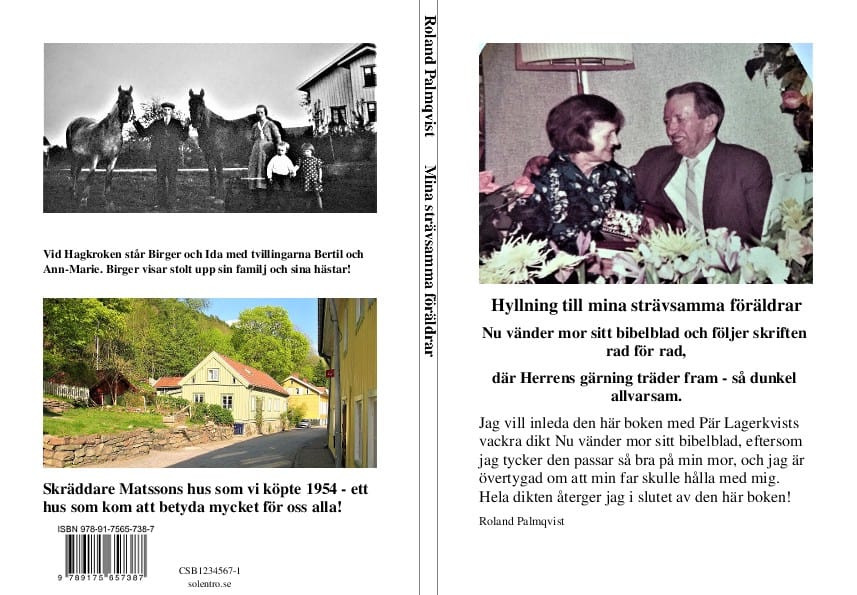 Roland Palmqvist : Mina strävsamma föräldrar