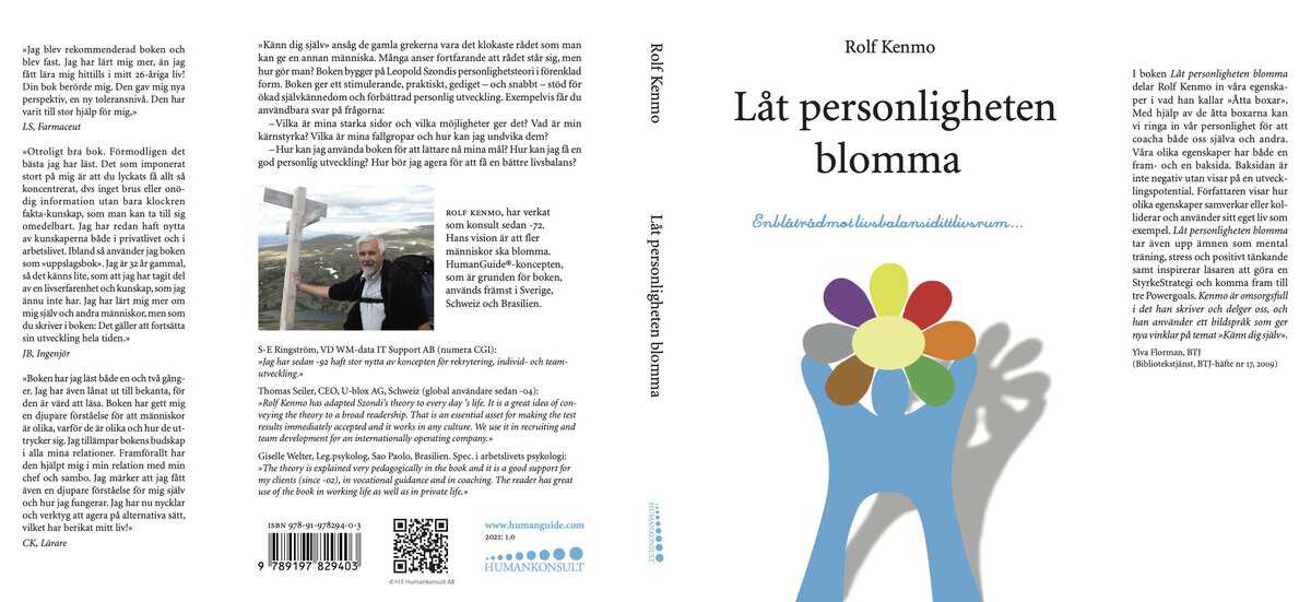 Rolf Kenmo : Låt personligheten blomma