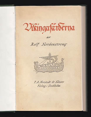Rolf Nordenstreng : Vikingafärderna