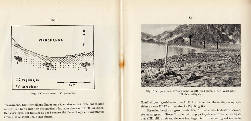 Rolf W Feyling-Hanssen : De gamle trankokerier på Vestspitsbergens nordvesthjørne og den formodede senkning av landet i ny tid