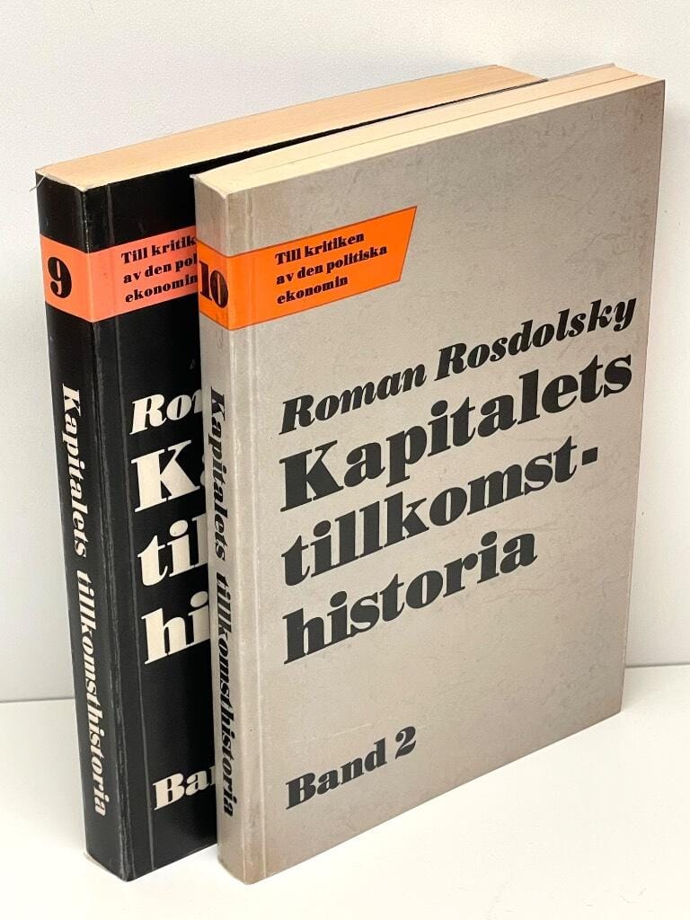 Roman Rosdolsky : Kapitalets tillkomsthistoria. Band 1-2