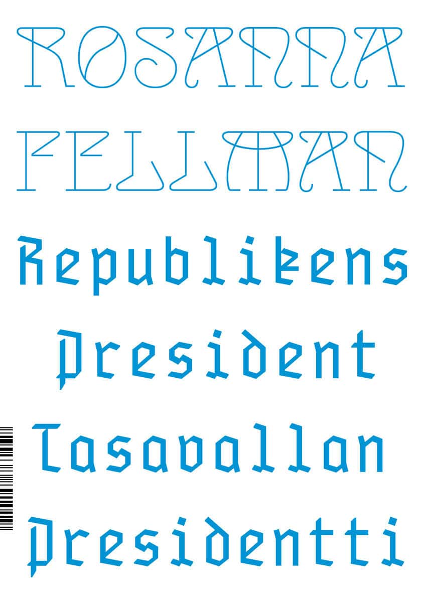 Rosanna Fellman : Republikens president