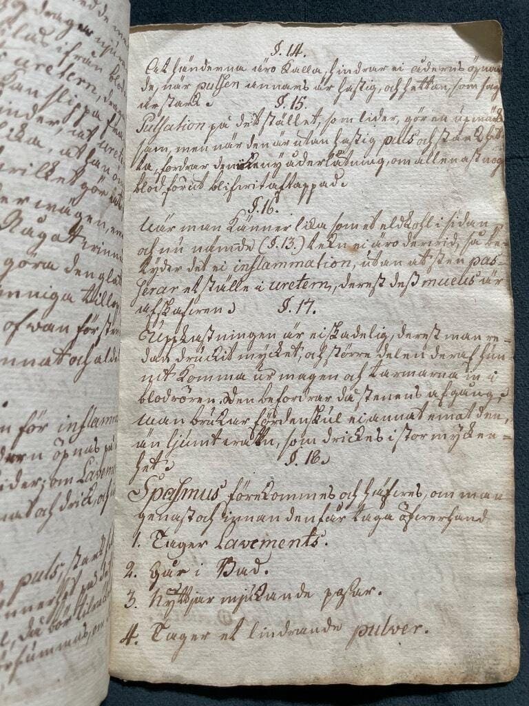 Rosén von Rosenstein : Archiaterns wälborne herr Nils Roseens von Rosensteins Berättelse om sten-passion. Uti 1751 och 1752 årens almanachor.