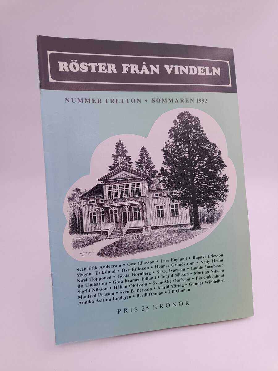 Röster från Vindeln : 1992/13