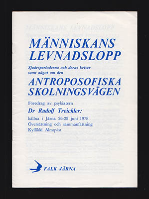Rudolf Treichler : Människans levnadslopp
