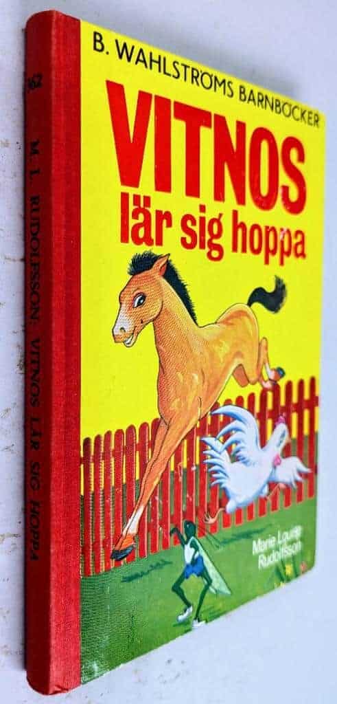 Rudolfsson, Marie Louise ; Åsberg, Conny : Vitnos lär sig hoppa - Vitnos - Bok 4