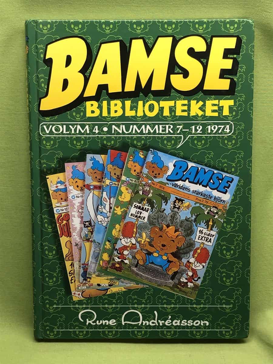 Rune Andréasson : Bamsebiblioteket. Vol. 04, Nummer 7-12 1974