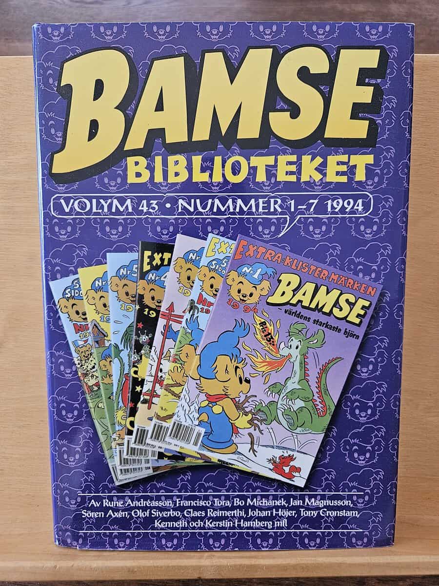 Rune Andréasson : Bamsebiblioteket - volym 43