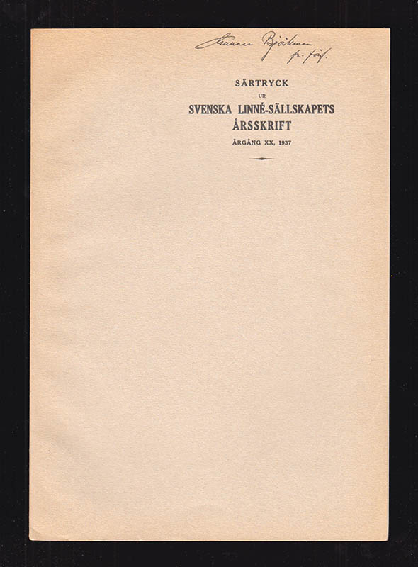 Rutger Sernander : Den Linnéanska botaniken i den engelska landskapsträdgården