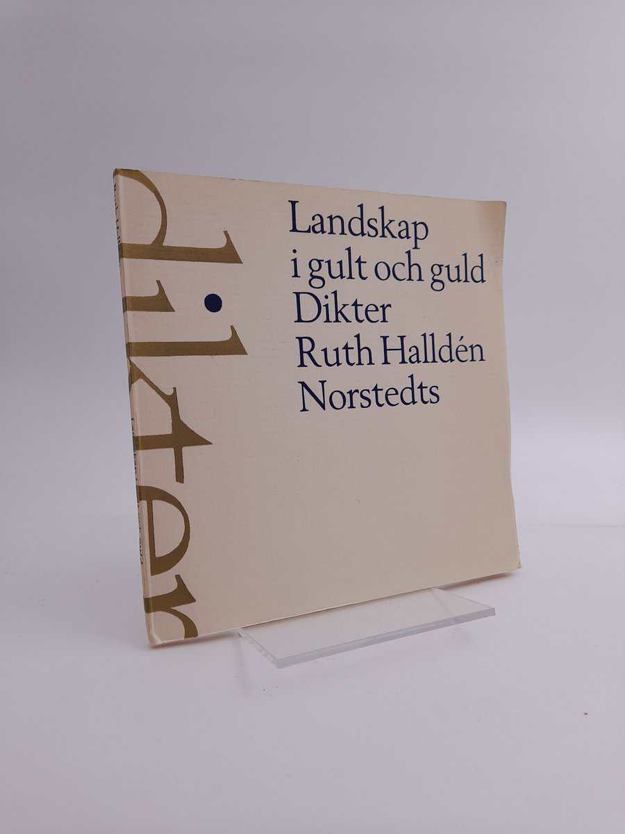 Ruth Halldén : Landskap i gult och guld
