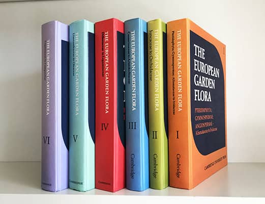 S. M. and others Walters : The European Garden Flora. A Manual for the Identification of Plants Cultivated in Europe, Both Out-of-Doors and Under Glass. Volume I-VI (Complete in six volumes)